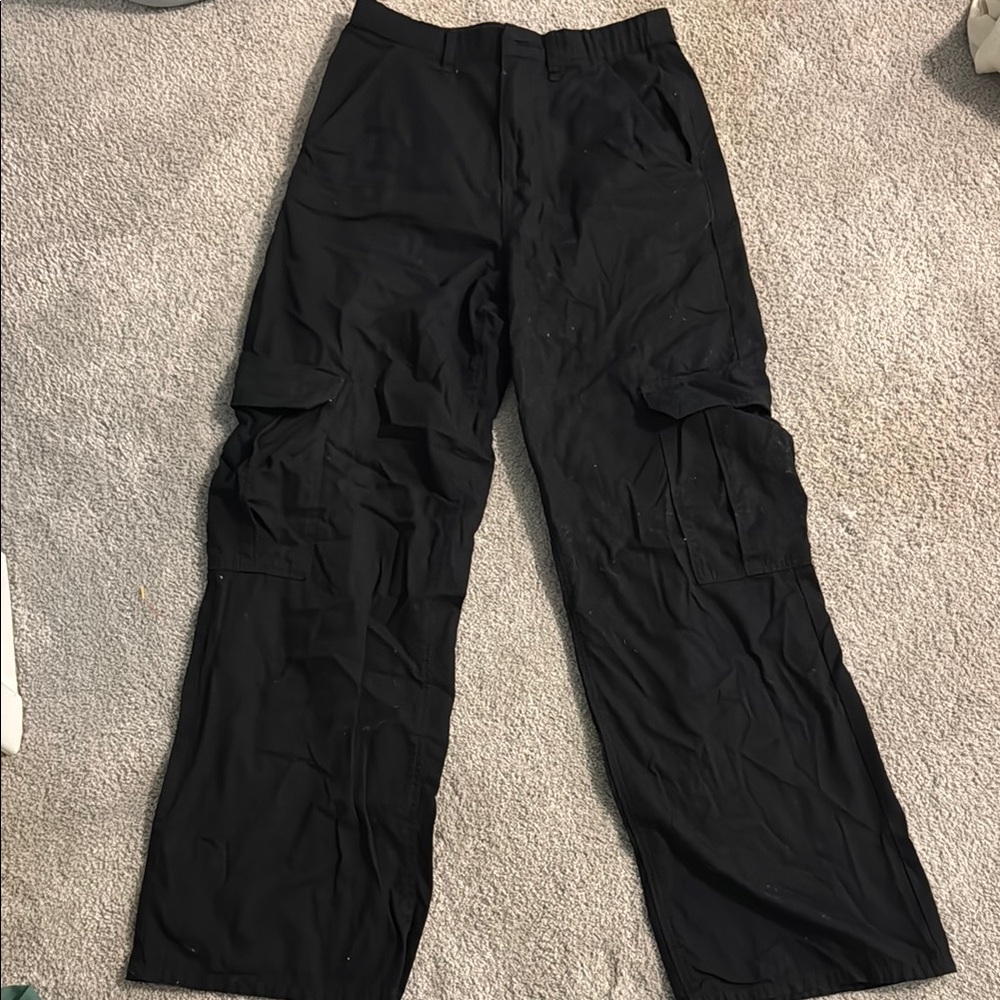Black Cargo Pants
